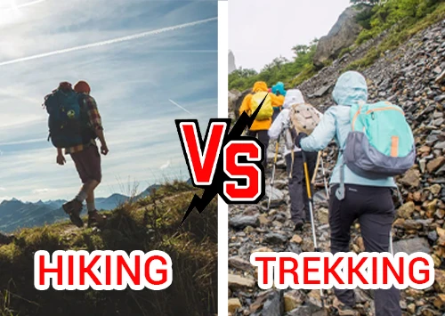 Hiking Vs Trekking