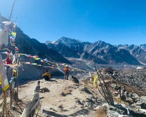 Kanchenjunga Peak From Base Camp