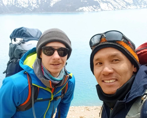 Ready To Move For The Climb