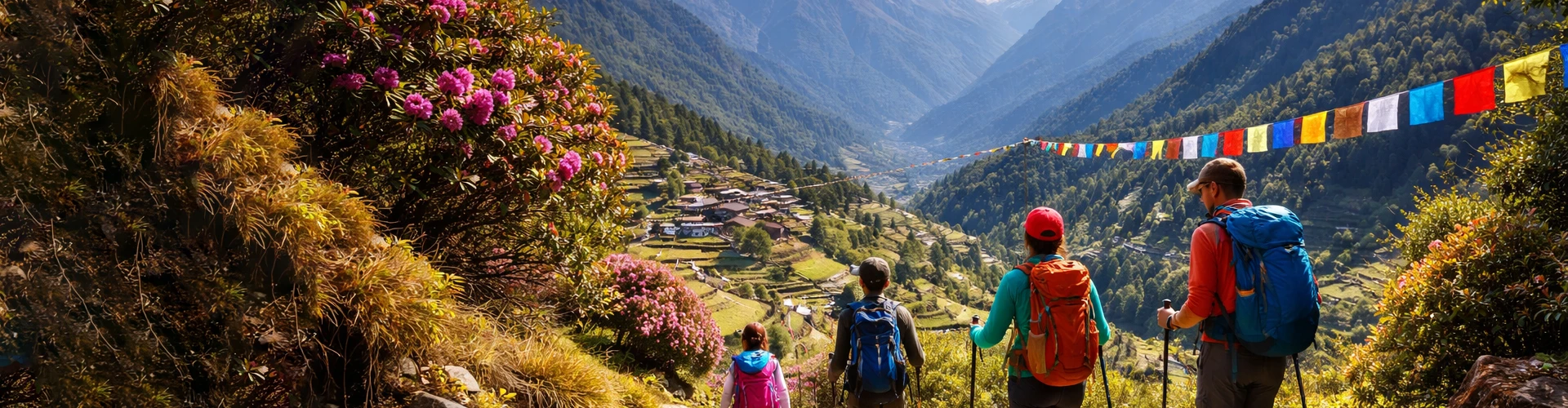 Trekking in Nepal with kids