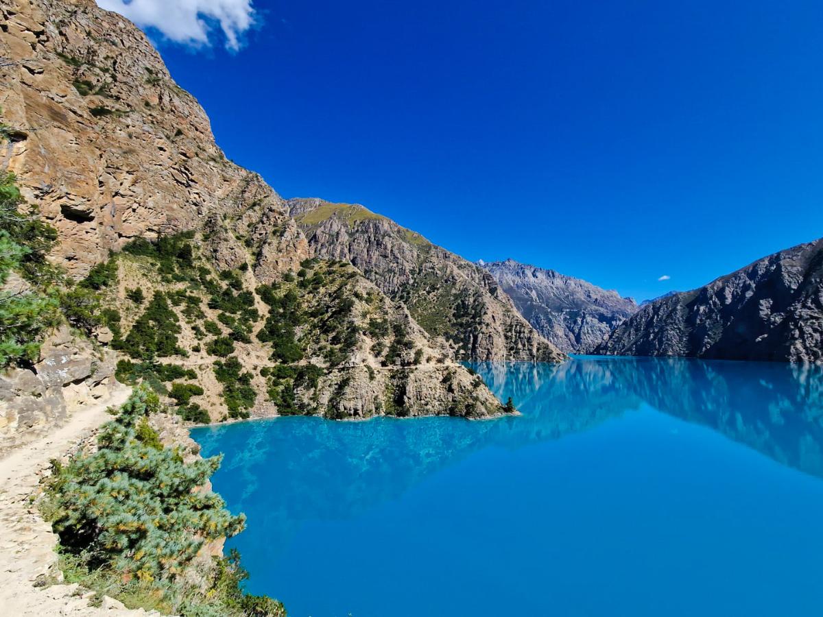 lake view on upper dolpo