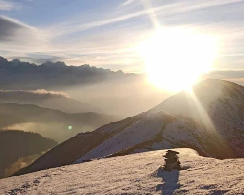 Sunrise View From Pikey Peak